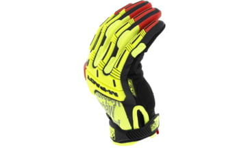 Image of Mechanix Wear M-Pact D4-360 Hi-Viz Gloves - Mens, High Visibility Yellow, Extra Large, SMP-X91-011