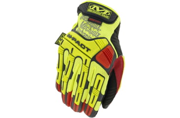 Image of Mechanix Wear M-Pact Hi-Viz Gloves - Men's, Hi-Viz Yellow, Extra Large, SMP-X91-011