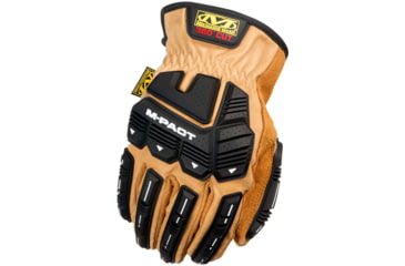 Image of Mechanix Wear M-Pact Leather Driver Cut Resistant Gloves - Mens, Tan, Small, LDMP-C75-008