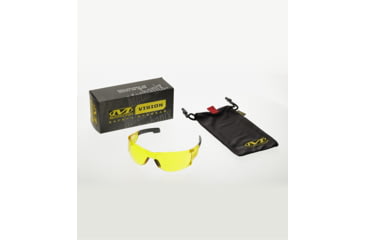 Image of Mechanix Wear Vision Type-N Safety Glasses, Amber/Black, One Size, VNS-30AC-BU