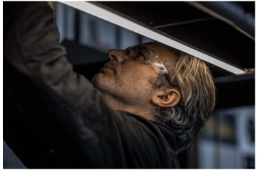 Image of Mechanix Wear Vision Type-N Safety Glasses, Clear/Black, One Size, VNS-10AA-BU