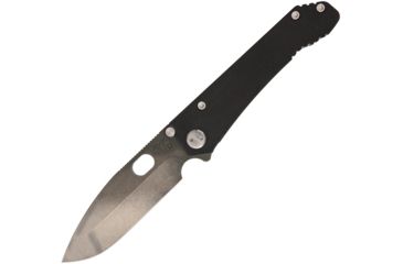 Image of Medford Deployment Black Folding Knife,4.25in,D2 Tool Steel,Drop Point,Black,G10 Handle MD31BLK