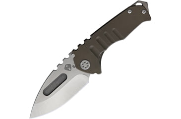 Image of Medford Praetorian Genesis T S35VN Framelock Folding Knife, Bronze, Bronze anodized titanium handle, MK029STD-36A1