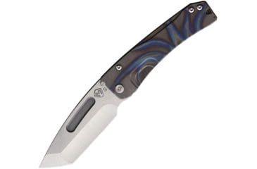 Image of Medford Slim Midi Framelock Folding Knife, Flame, Flame anodized titanium handle, MK201STT-03TM