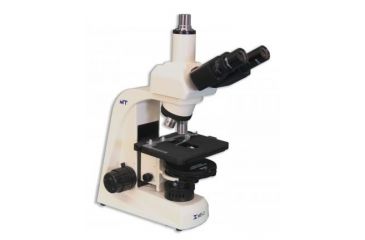 Image of Meiji Techno Halogen Trinocular Brightfield,Phase Contrast Biological Microscope, BEIGE, LARGE MT4310H