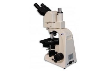 Image of Meiji Techno LED Ergonomic Trinocular Brightfiled,Phase Contrast Biological Microscope,MT4310El, BEIGE, LARGE MT4310EL