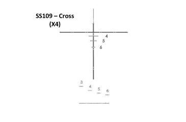 Image of Meprolight Mepro 4X Day Rifle Scope w/QD Picatinny Mount, SS109 Crosshair Reticle, Black, ML80402