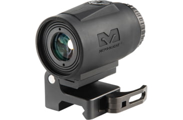 Image of Meprolight MMX3 3x18mm Micro Magnifier w/ Quick Flip, QD Picatinny, Black, 2.8x1.4x1.74 inch, 8016000100