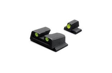 Image of Meprolight SW MP Full Size/Compact/Sub-Comp Green/Yellow Fixed TD, ML11766Y