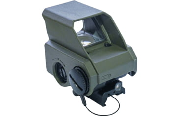 Image of Meprolight TRU Vision Limited Addition 250th Anniversary Freedom Rings Reflex Red Dot Sight, 29x20mm, 2/65 MOA Speed Ring, Olive Drab Green, 650255015206