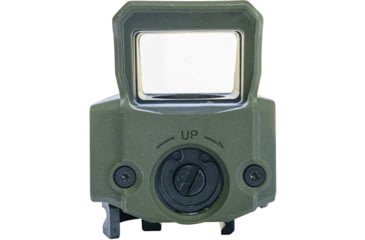 Image of Meprolight TRU Vision Limited Addition 250th Anniversary Freedom Rings Reflex Red Dot Sight, 29x20mm, 2/65 MOA Speed Ring, Olive Drab Green, 650255015206