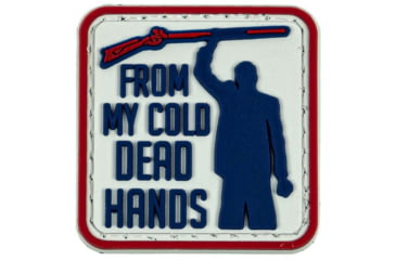 Image of Merica Life From my Cold Dead Heads PVC Patch, 1.5 x 1.4, FMCDH