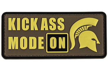 Image of Merica Life Kickass Mode On Patch, 4 x 1.75, KAM