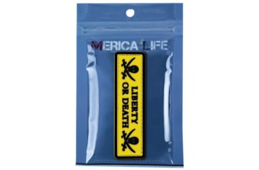 Image of Merica Life Liberty Or Death Patch, 3.25 x 1, LOD