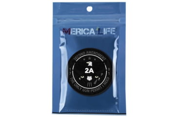 Image of Merica Life Second Amendment Gun Permit Patch, 3.25, 2A-PERMIT