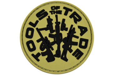 Image of Merica Life Tools Of The Trade PVC Patch Tan Patch, 2.3, TOT-TAN