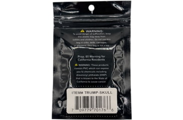 Image of Merica Life Trumpinator Skull US Flag Patch, 2x2in, TRUMP-SKULL