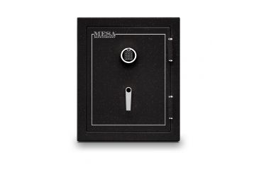 Image of Mesa Safes Imperial Burglary &amp; 2 Hour Fire Safe, Hammered Grey, 26.5x22x22in - MBF2620E