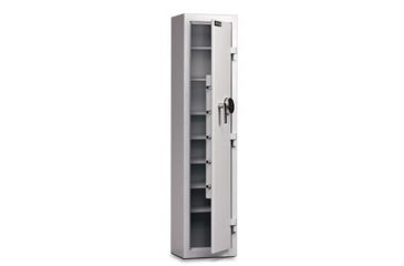 Image of Mesa Safes Single Door Pharmacy Safe,5 cu ft,59.75x13.75x10.5in,SecuRam ESCL-0601 Advanced Electronic Lock MRX2000E