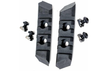 Image of Meta Tactical Picatinny Side Accesory Rails w/M-LOK Hardware, Black, MTA-PSR