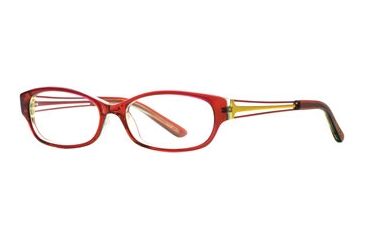 Image of Michael Stars MS Casual Chic SEMS CASU00 Bifocal Prescription Eyeglasses - Plum Stain SEMS CASU005235 RD