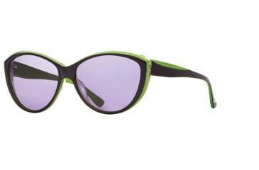 Image of Michael Stars MS Fresh Glam SEMS FRES06 Bifocal Prescription Sunglasses SEMS FRES065835 PU - Lens Diameter 55 mm, Frame Color Eggplant