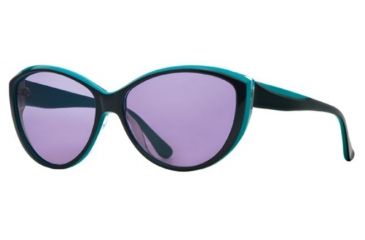 Image of Michael Stars MS Fresh Glam SEMS FRES06 Bifocal Prescription Sunglasses SEMS FRES065835 BL - Lens Diameter 55 mm, Frame Color Night Rain