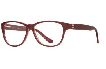 Image of Michael Stars MS Style Icon SEMS STYL00 Progressive Prescription Eyeglasses - Wine SEMS STYL005440 BUR