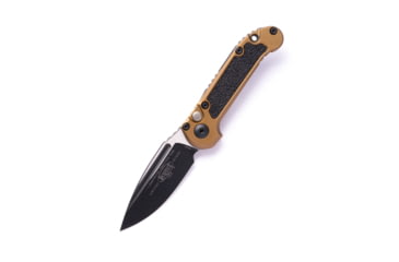 Image of Microtech 2023 Ludt Standard 3.5in Automatic Folding Knife, Automatic Folder, Tan/Black, 1135-1TA