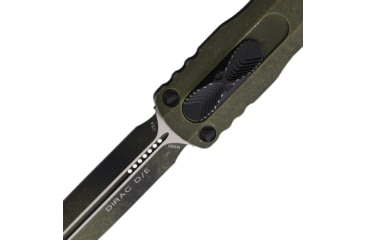 Image of Microtech Auto Dirac D/E OTF Weathered G, MCT2251WGG