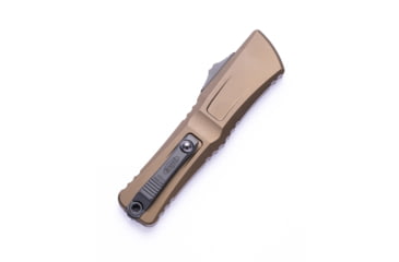 Image of Microtech Combat Troodon Gen III T/E Full Serrated 4in Folding Knife, Black, Od Green, 1144-3OD