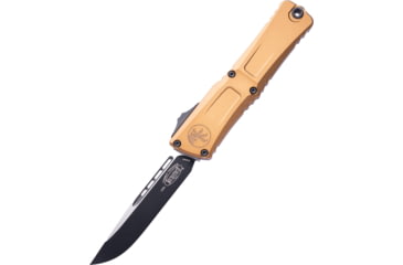 Image of Microtech Combat Troodon S/E Gen III Standard 4in Folding Knife, Tan, 1143-1TA