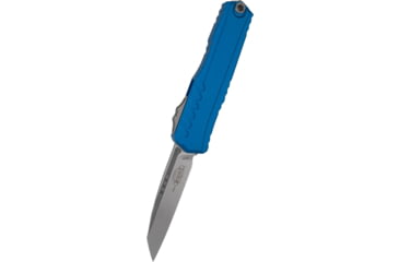 Image of Microtech Cypher II S/E Standard 3.55in Folding Knife, Blue Stonewash, 1241-10BL