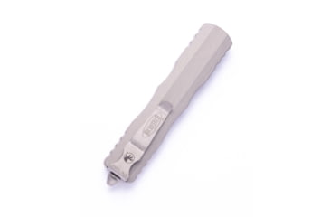 Image of Microtech Dirac Delta D/E Apocalyptic Standard 3.75in Folding Knife, Natural Clear, 227-10APNC