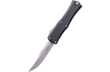 Image of Microtech Hera II Mini S/E Standard Stonewashed 4.01 Folding Knife, Black, 1703M-10