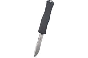 Image of Microtech Hera II Recurve Stonewash Standard 4.01in Folding Knife, Black, 1705-10