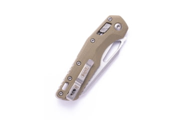 Image of Microtech MSI S/E Fluted G-10 Stonewash Partial Serrated 3.88in Folding Knife, Od Green, 210-11FLGTOD