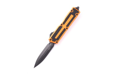Image of Microtech Scarab II Gen III D/E Standard 3.95in Automatic Folding Knife, Double-Action OTF, Orange/Black, 1280-1OR