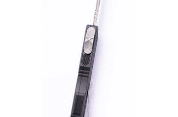 Image of Microtech Scarab II Gen III T/E Apocalyptic Full Serrate 3.95in Folding Knife, Black, 1279-12AP
