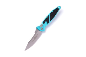 Image of Microtech Socom Elite Auto S/E Stonewash Standard 4.05in Automatic Folding Knife, Automatic Folder, Turquoise, 160A-10TQ
