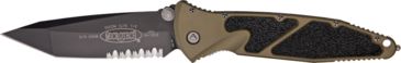 Image of Microtech Socom Elite Knife, Tan, 5 1/8in. Closed MCT1612TA