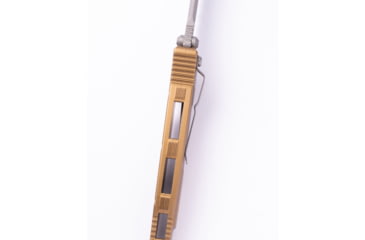 Image of Microtech Socom Elite S/E Apocalyptic Part Serrated 4in Folding Knife, Manual Folder, Tan, 160-11APTA