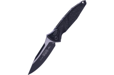 Image of Microtech Socom Elite S/E Auto Black Standard 4.05in Folding Knife, Black Tactical, 160A-1T