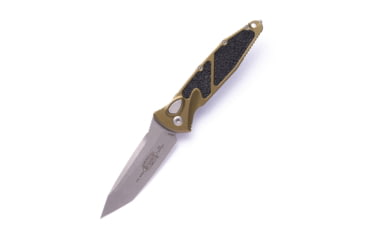 Image of Microtech Socom Elite T/E-Auto Apocalyptic Standard 4.05in Automatic Folding Knife, Automatic Folder, OD Green, 161A-10APOD