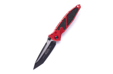 Image of Microtech Socom Elite T/E-M Standard 4in Folding Knife, Manual Folder, Red/Black, 161-1RD