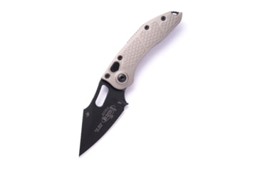 Image of Microtech Stitch S/E Automatic Folding Knife, 3.75in, Automatic Folder, Natural Clear, 169-1NC