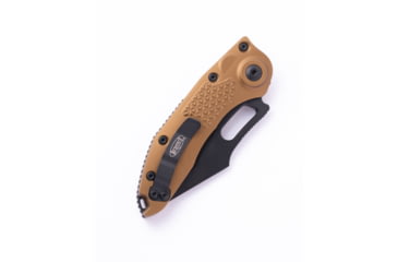 Image of Microtech Stitch S/E Automatic Folding Knife, 3.75in, Automatic Folder, Tan, 169-1TA