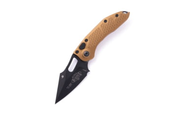 Image of Microtech Stitch S/E Automatic Folding Knife, 3.75in, Automatic Folder, Tan, 169-1TA