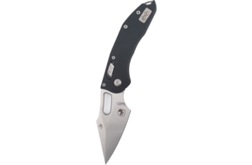 Image of Microtech Stitch S/E Ram - Lok Fluted G-10 Standard 3.71in Folding Knife, Black, 169RL-10FLGTBK