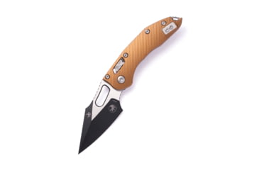 Image of Microtech Stitch TM S/E Fluted Standard 3.71in Folding Knife, Manual Folder, Tan, 169RL-1FLTA